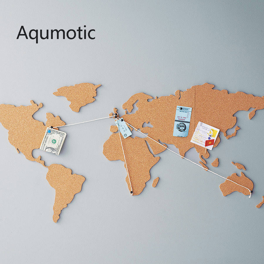 Star Map Poster - Aqumotic Nút Chai Bản Đồ Thế