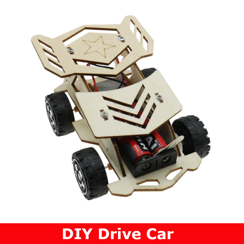 Science Toy - RC Four-wheel Drive Car Materials Creative