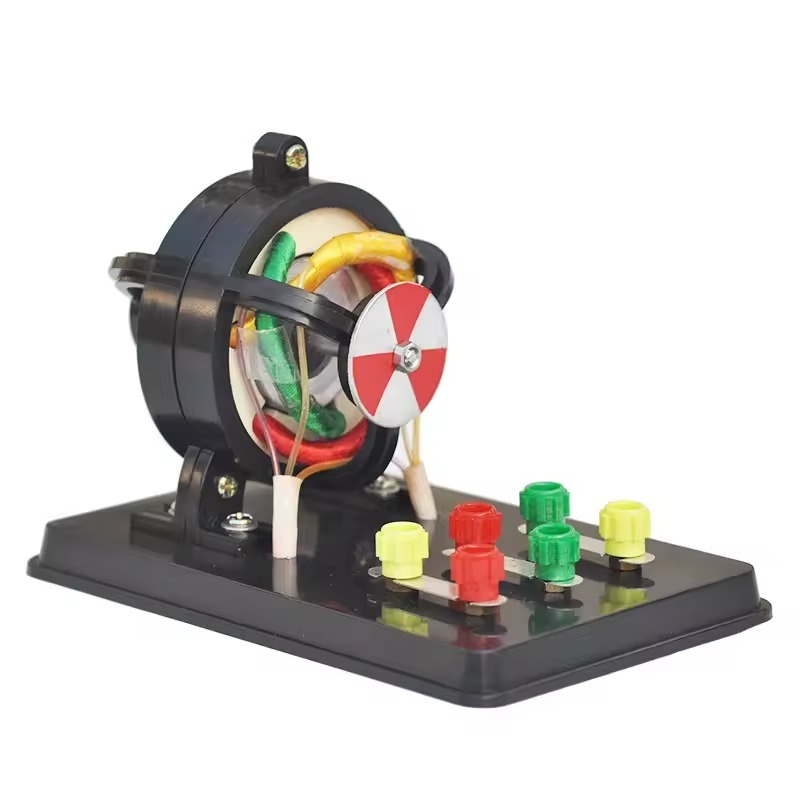 Science Experiment - Three-phase Induction Motor Model J2422 Physics
