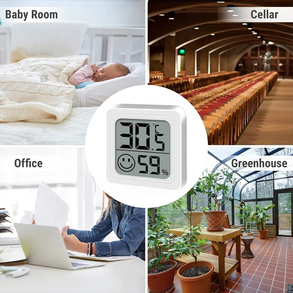 Portable LCD Digital Thermomet - đánh giá và giá Weather Station Indoor