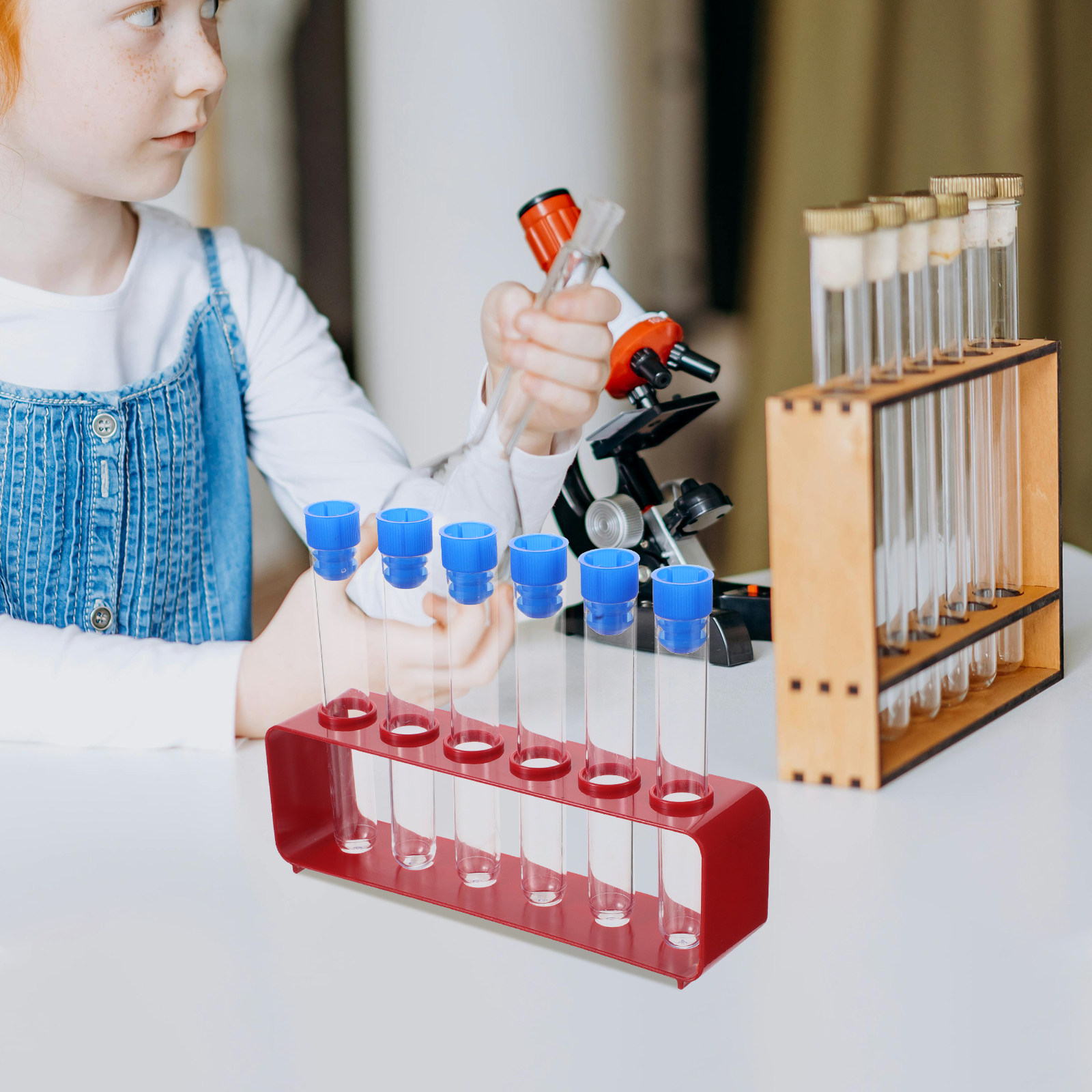 1Set Science Test Tube Clear P - đánh giá và giá Science Experiment