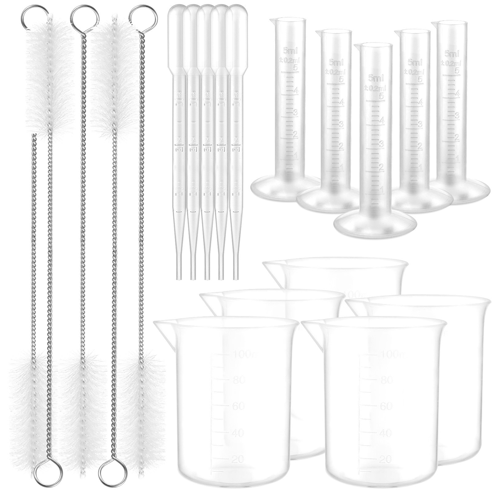 1 set 1 Set Plastic Graduated  - đánh giá và giá Science Experiment