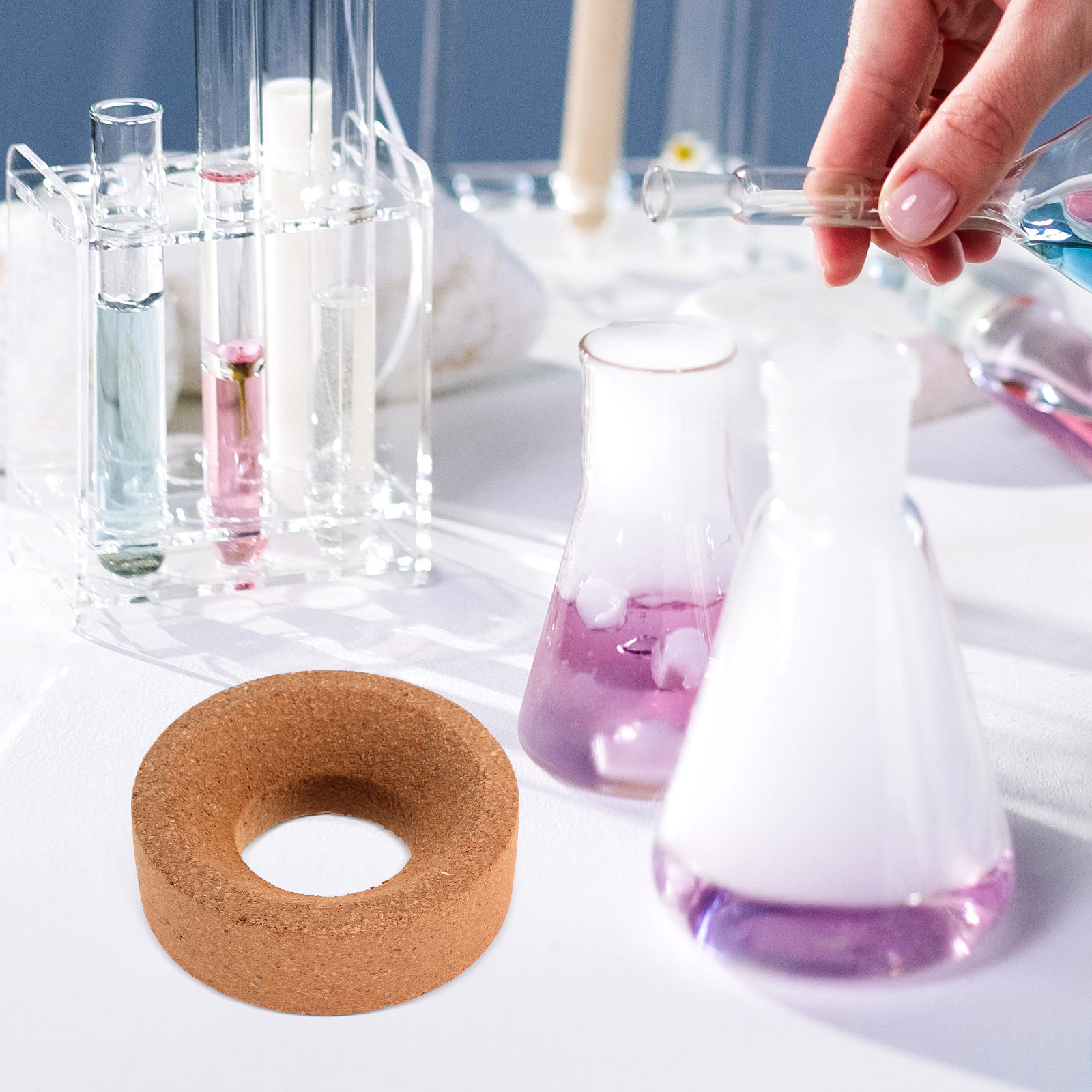 Laboratory Flask Cork Stand He - đánh giá và giá Science Experiment