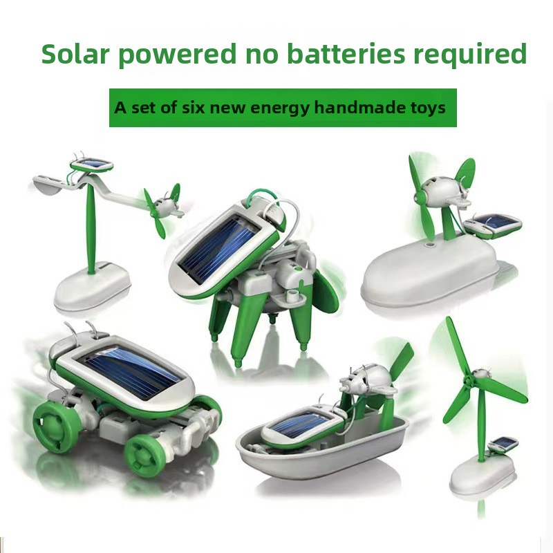 Robot Kits 6 in 1 DIY Solar Ro - đánh giá và giá Science Project Robot