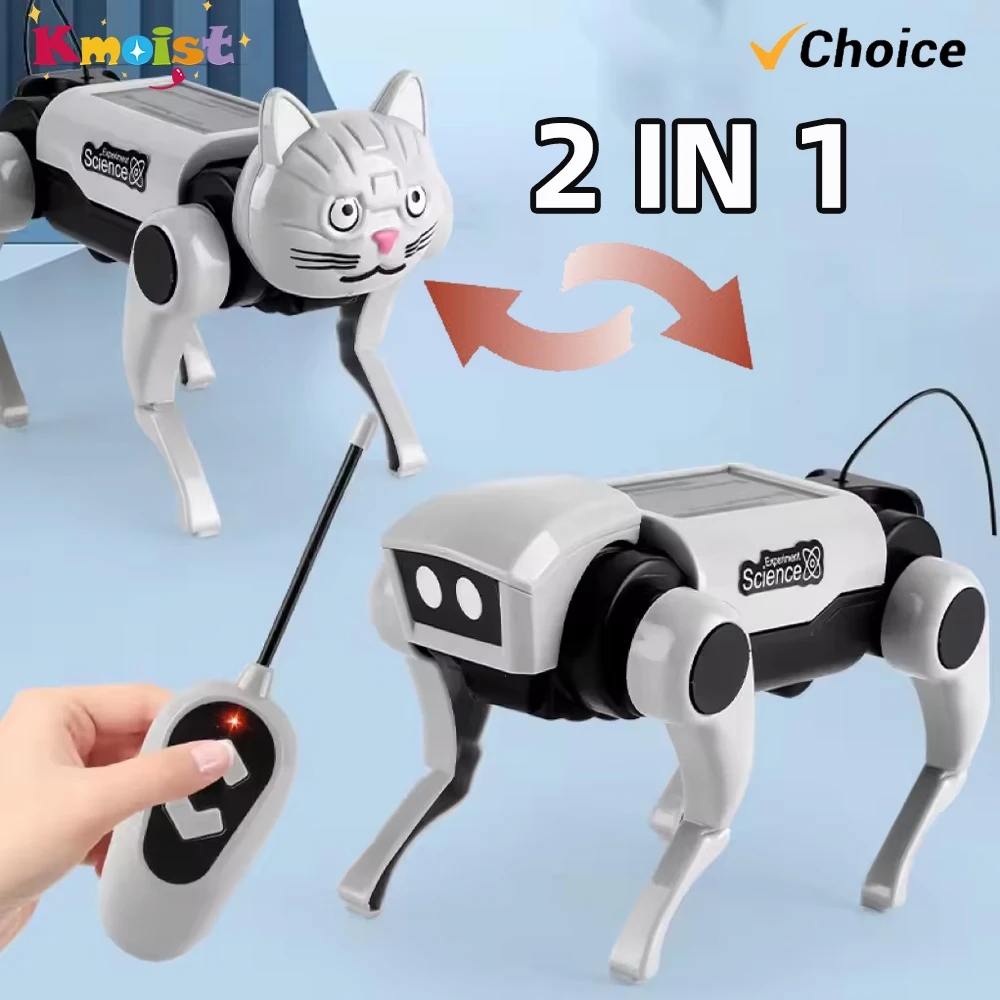 Solar Rc Robot Dog Kids Toy Sc - đánh giá và giá Science Project Robot