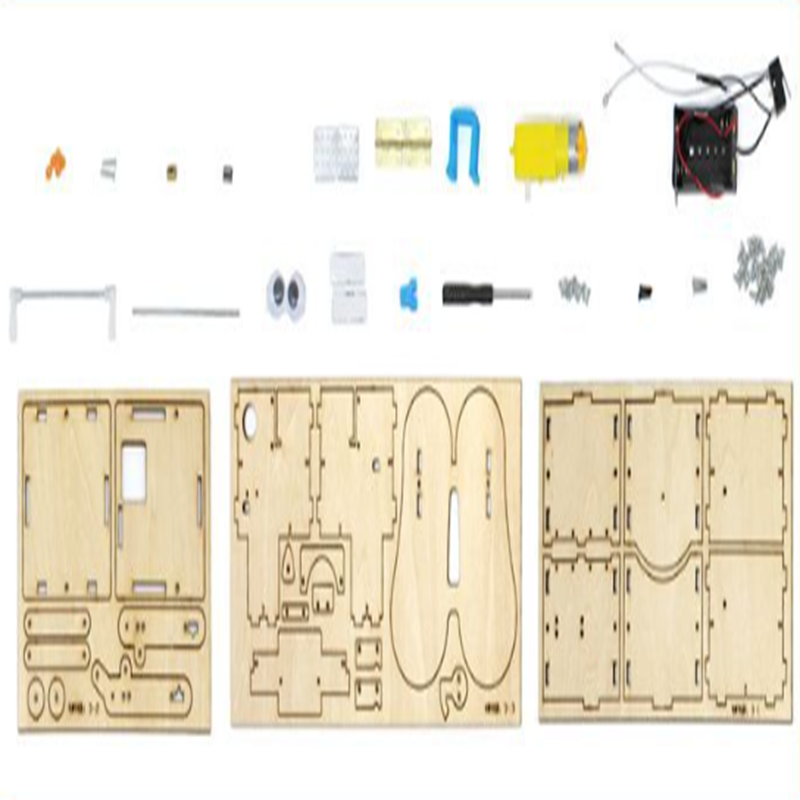 Wooden Assemble DIY Robot Eati - đánh giá và giá Science Project Robot