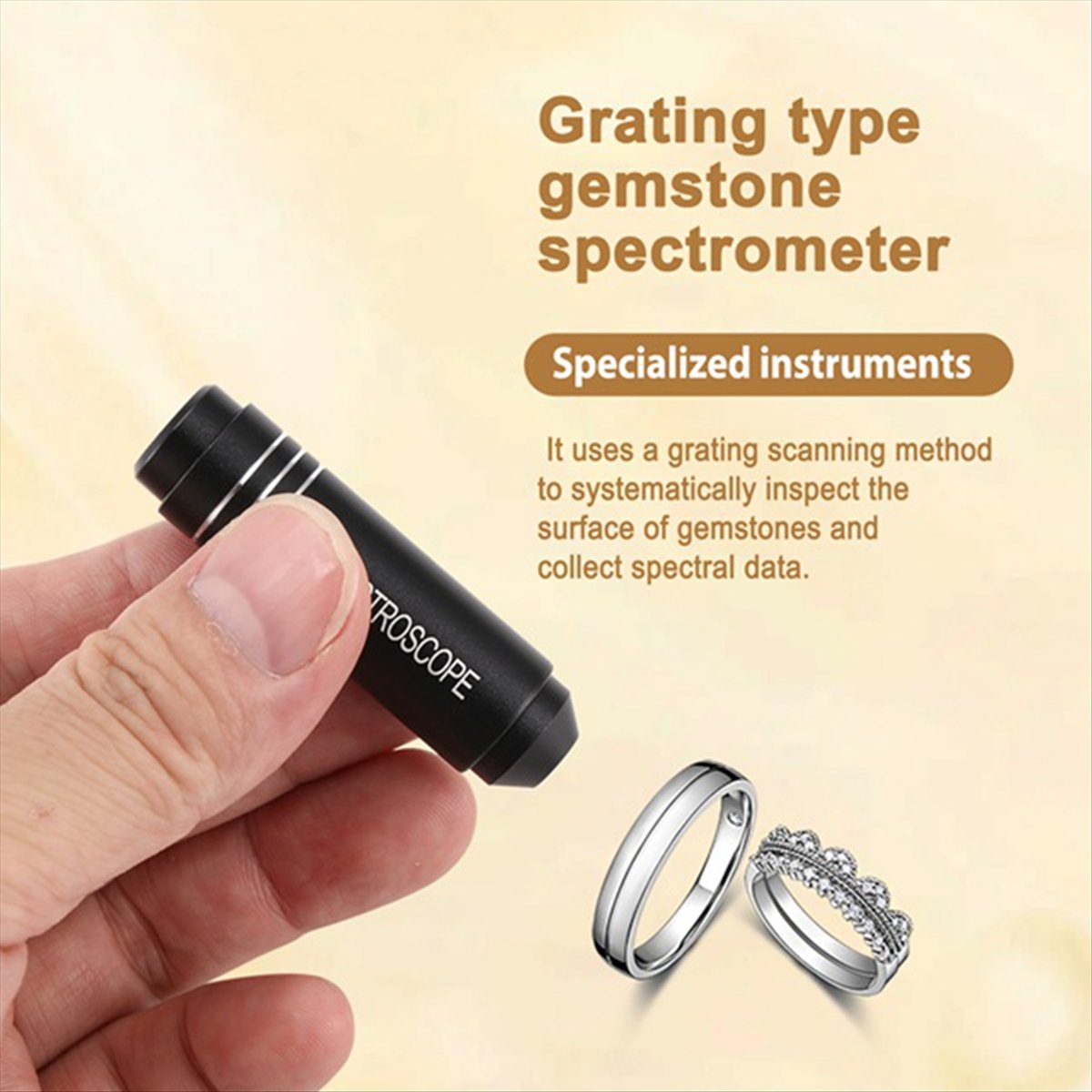 NOCM Gemstone Identification w - đánh giá và giá Spectroscope Handheld