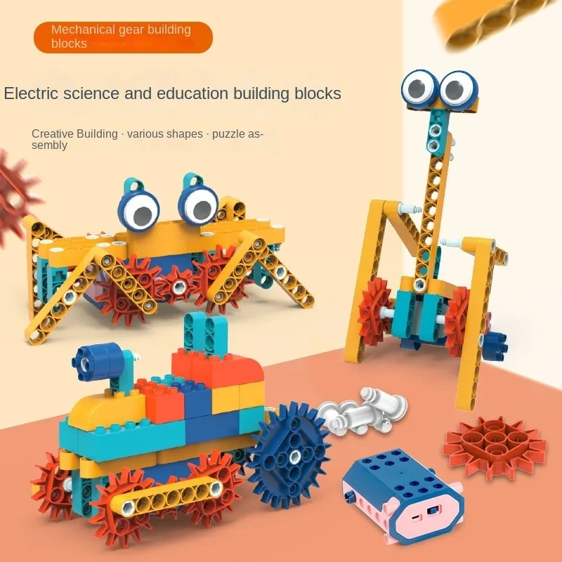 Electric Gear Set DIY Science  - đánh giá và giá Science Toy