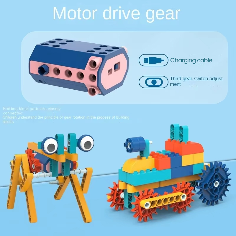 Electric Gear Set DIY Science  - đánh giá và giá Science Toy