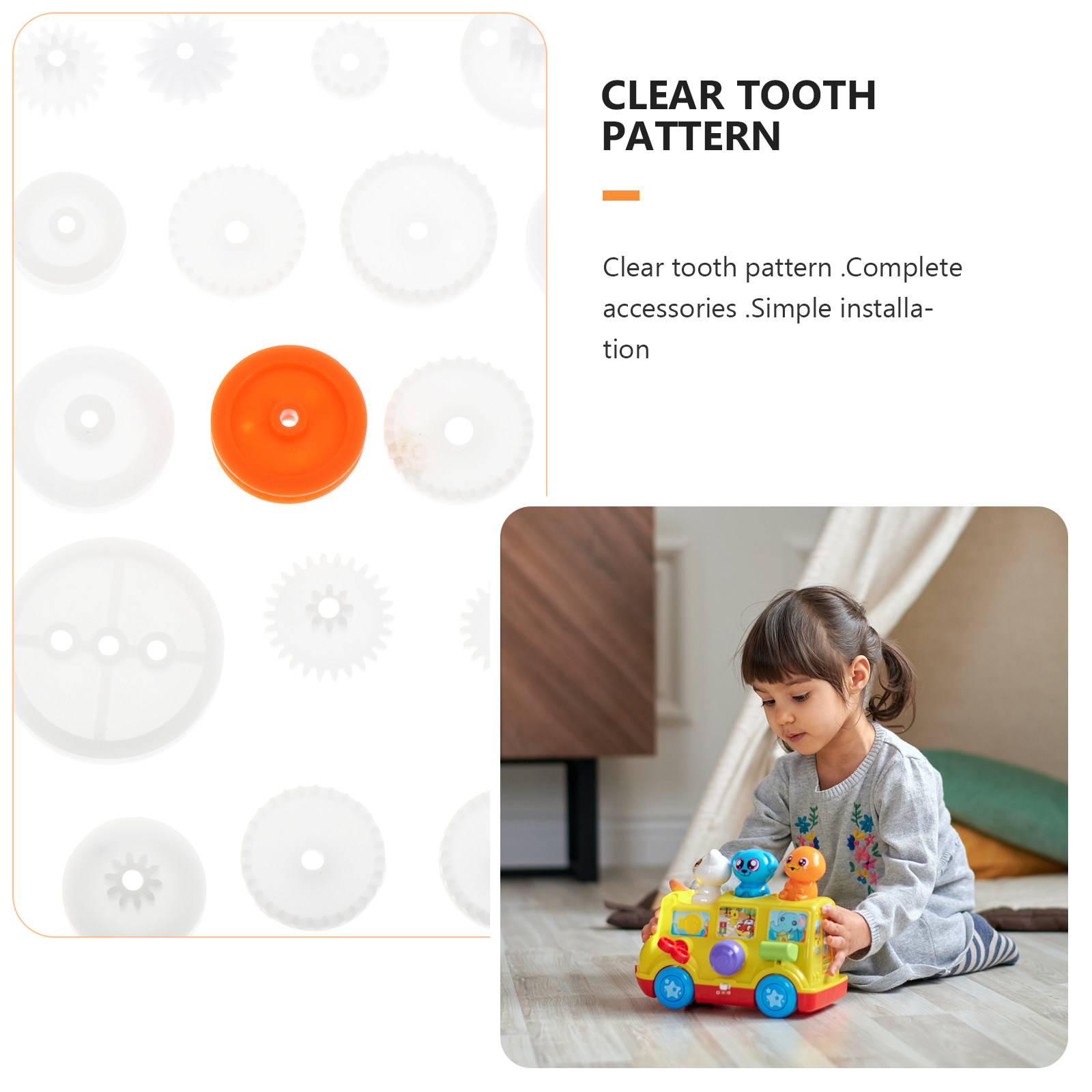 64Pcs Premium Plastic Gear Ass - đánh giá và giá Science Project Robot