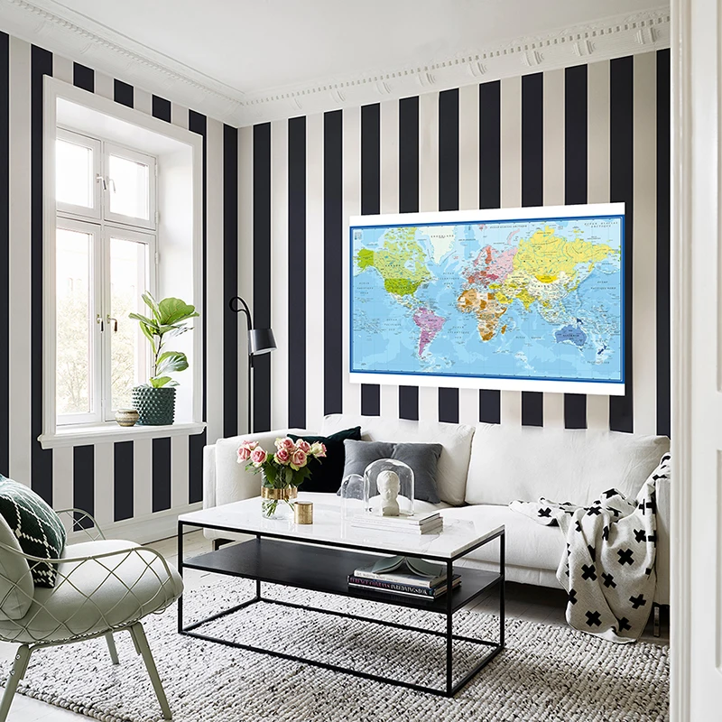 Carte Du Monde World Map Wall  - đánh giá và giá Star Map Poster