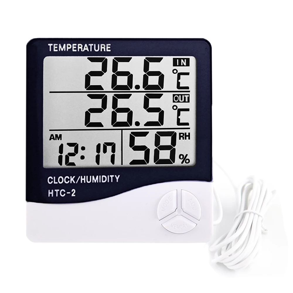 NEW LCD Electronic Digital Tem - đánh giá và giá Weather Station Indoor