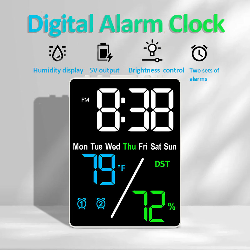 Multifunctional Large Screen D - đánh giá và giá Weather Station Indoor