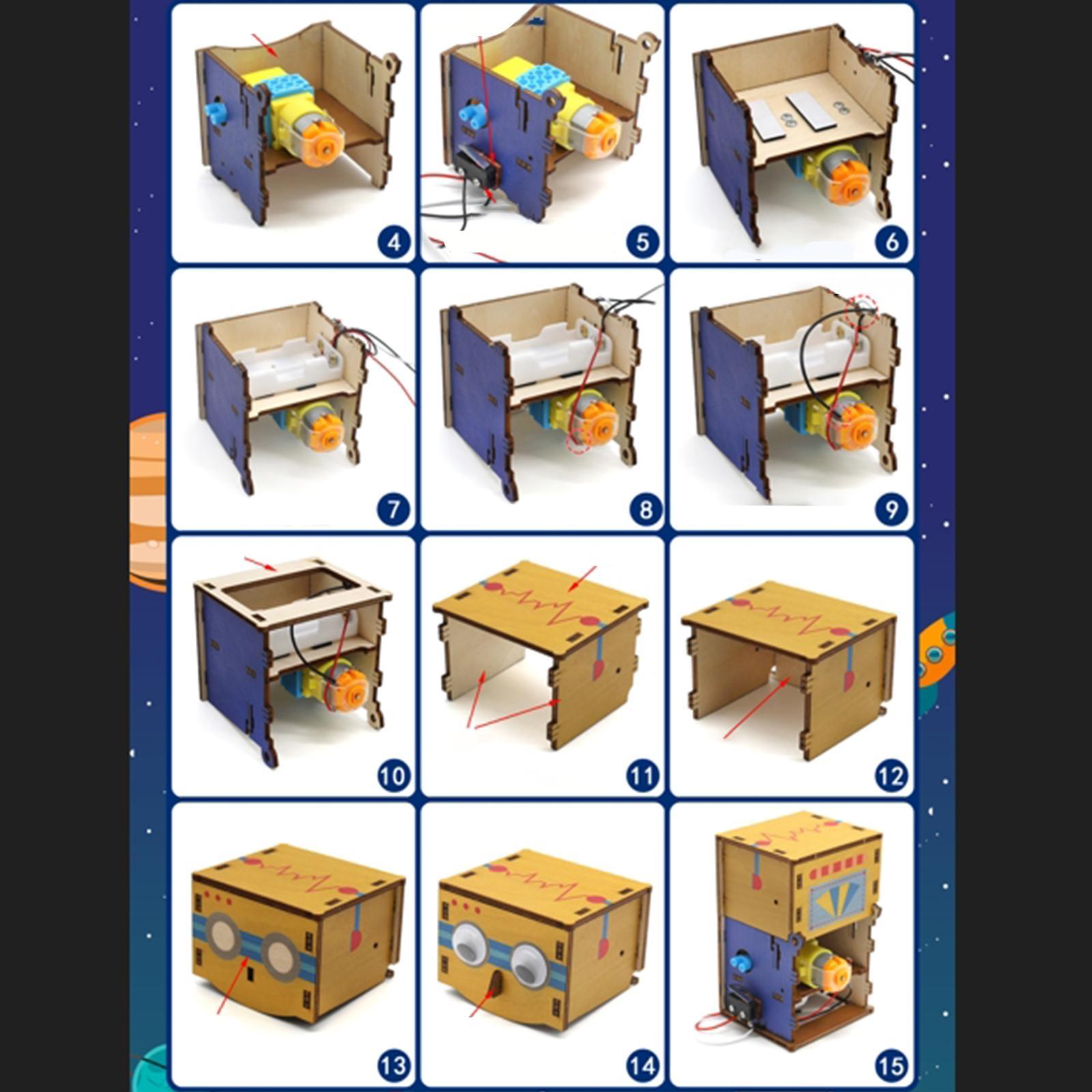 Wood Science Project Model Set - đánh giá và giá Science Project Robot